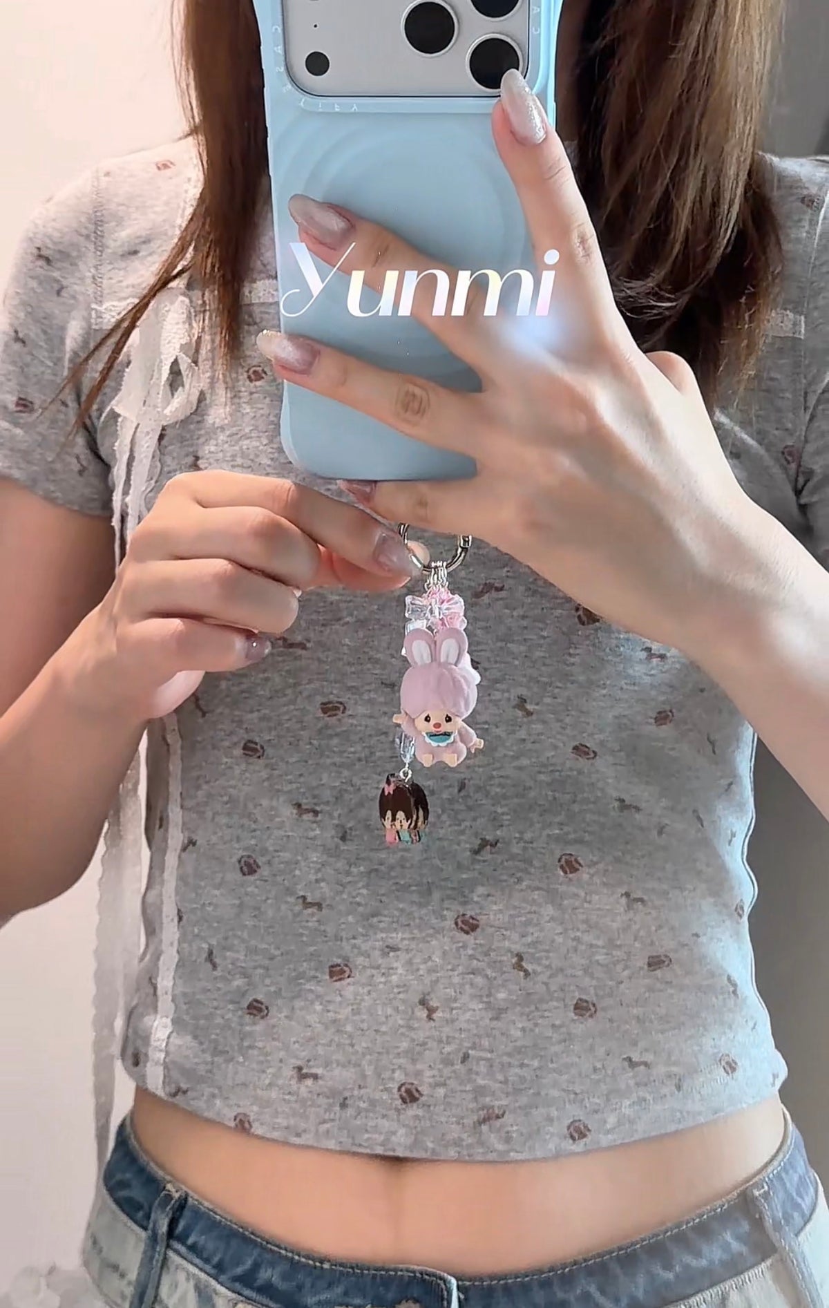 Monchhichi Phone Charm – Original Handcrafted Chain