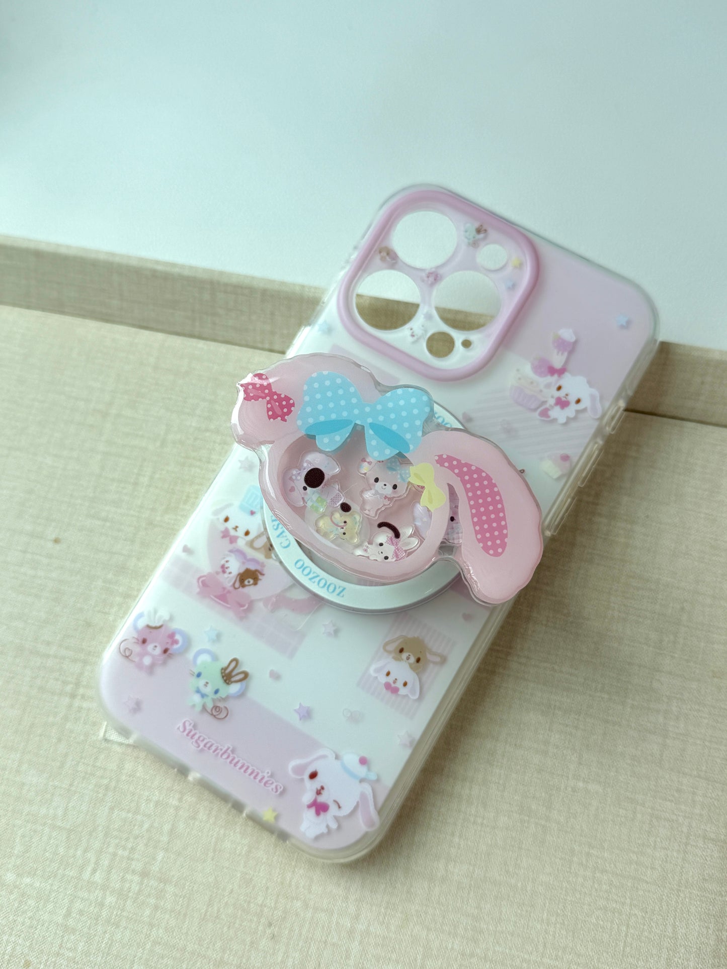 Cute Phone Case + Magnetic Stand Set – Kawaii Protection, Hands‑Free Convenience