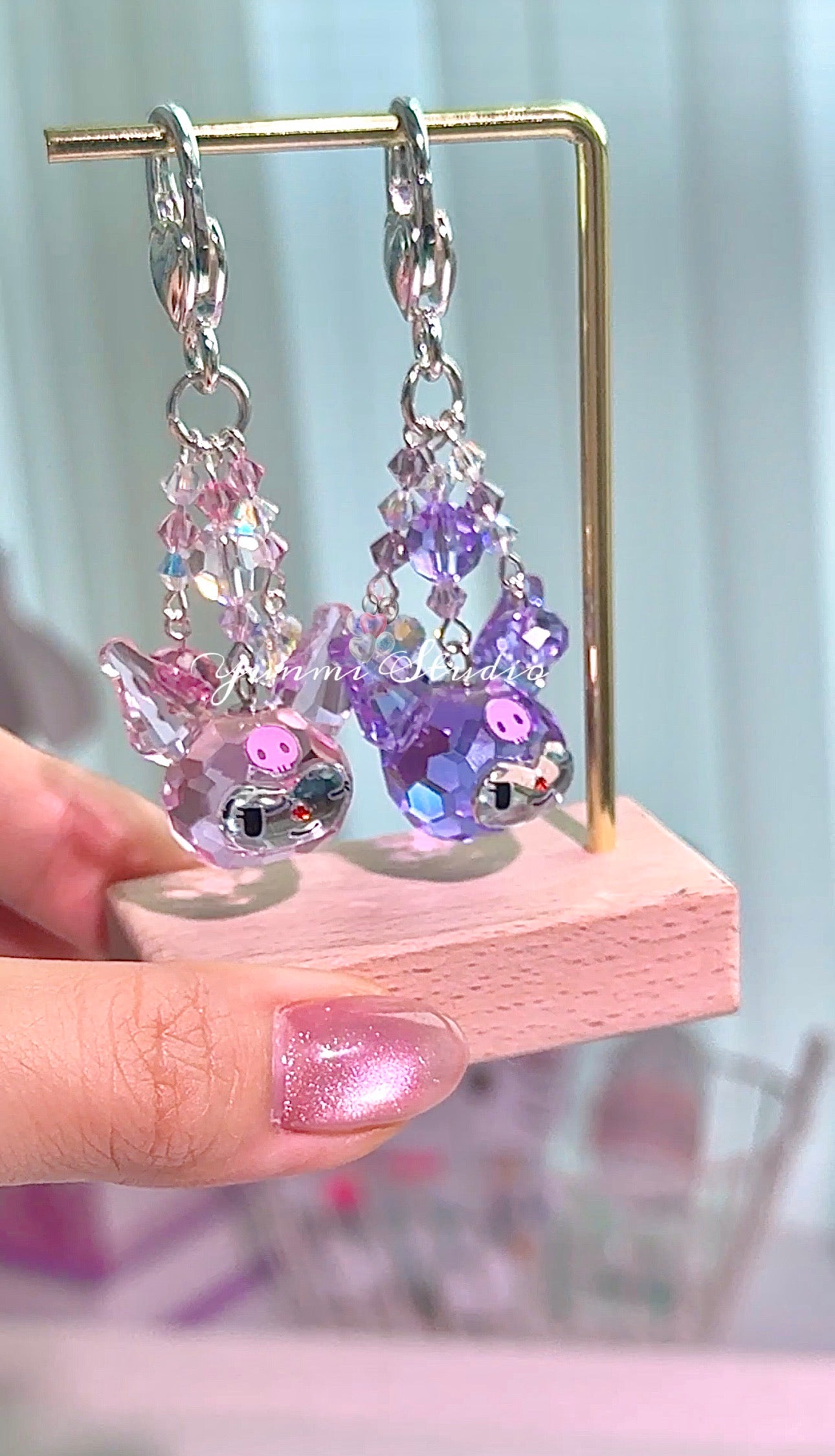 【Yunmi】crystal keyring