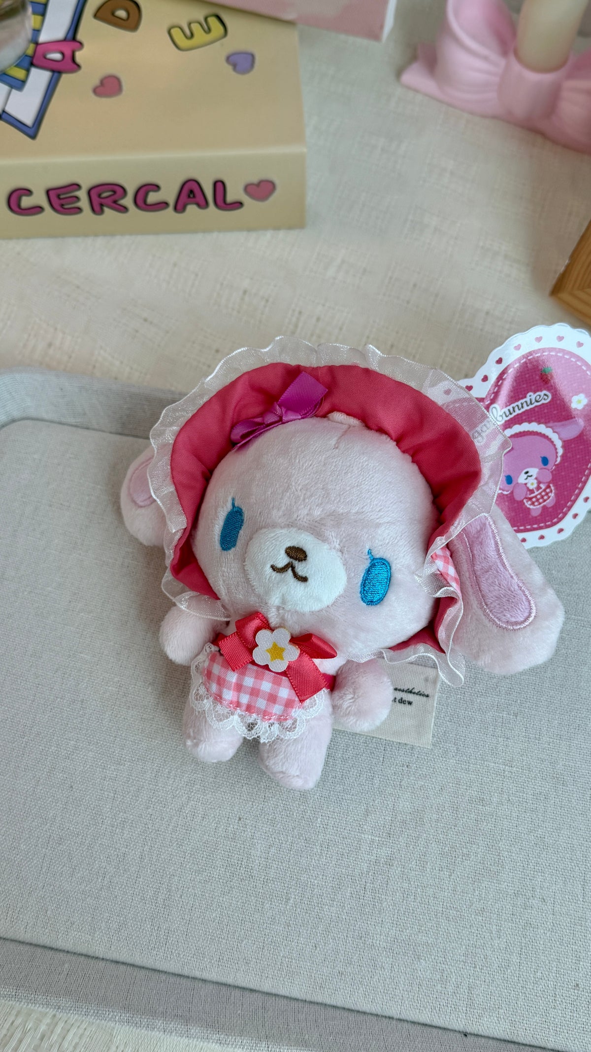 Cute Dessert Bunny Plush – Soft, Sweet & Irresistibly Kawaii