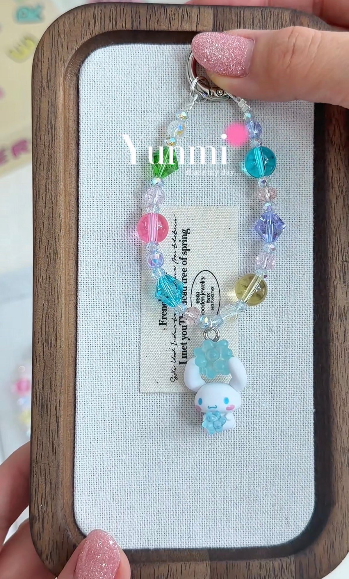 Sanrio Candy Series Mini Phone Charm – Original Handcrafted Design