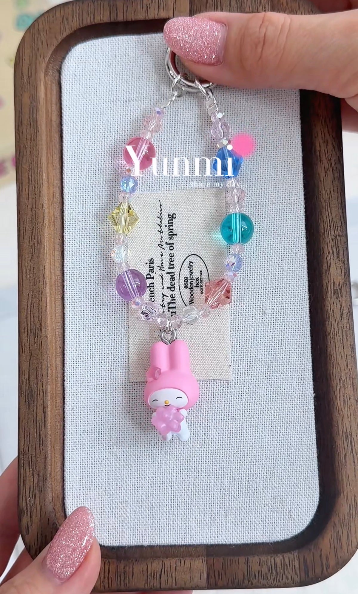 Sanrio Candy Series Mini Phone Charm – Original Handcrafted Design