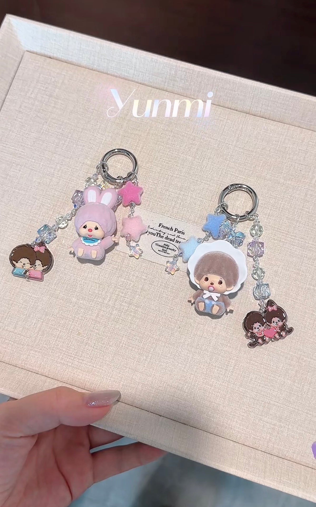 Monchhichi Phone Charm –  Original Handcrafted Chain