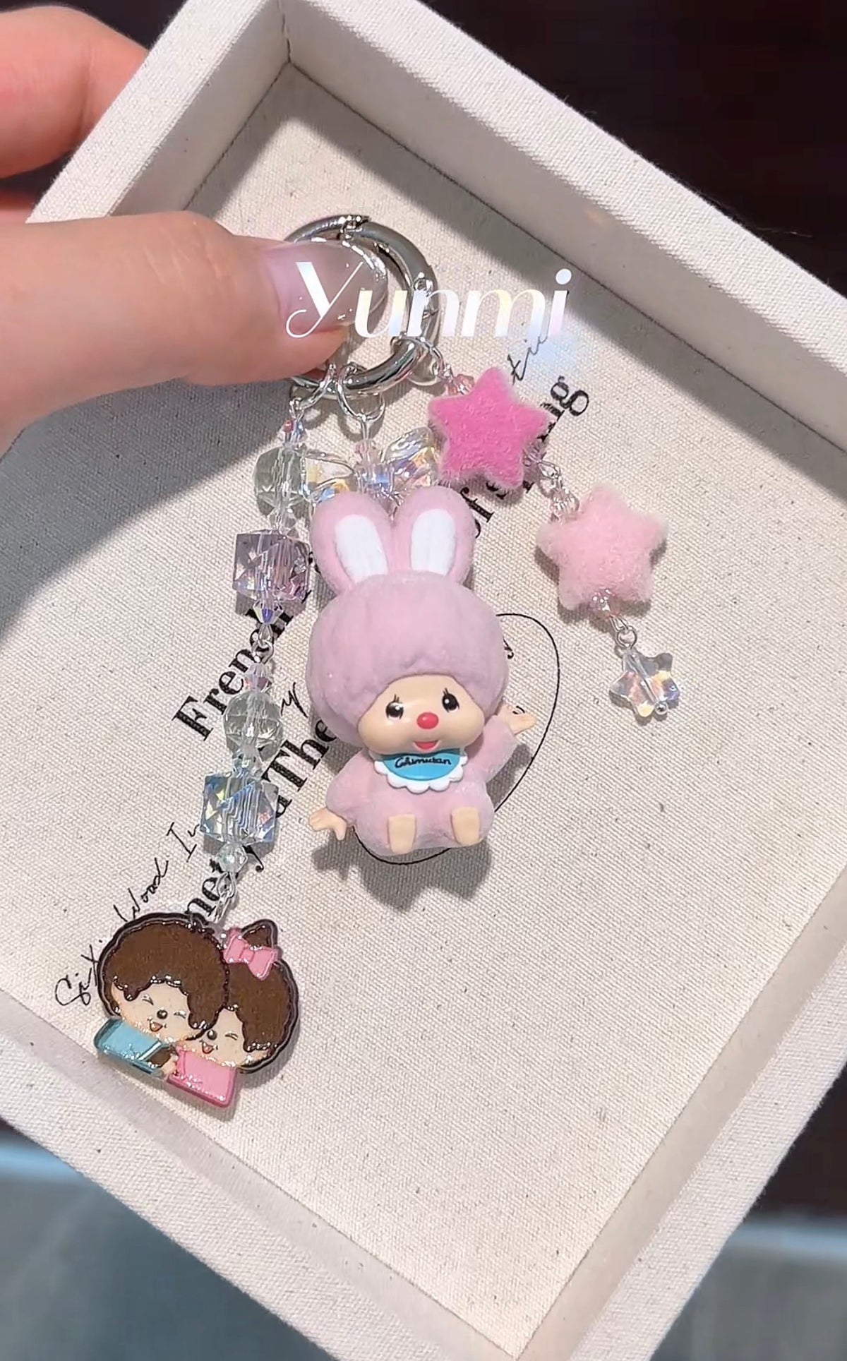Monchhichi Phone Charm –  Original Handcrafted Chain