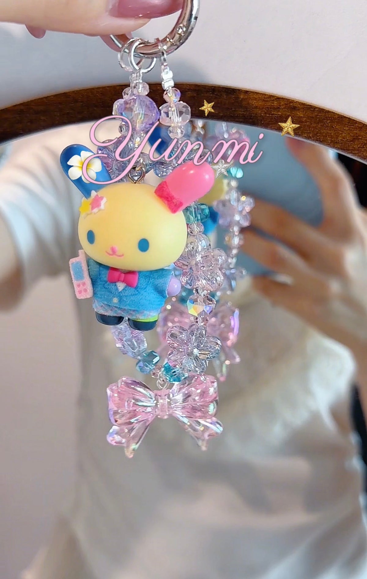 Sanrio School Uniform Phone Charm – Japan Edition Mascot, Original Handcrafted Chain