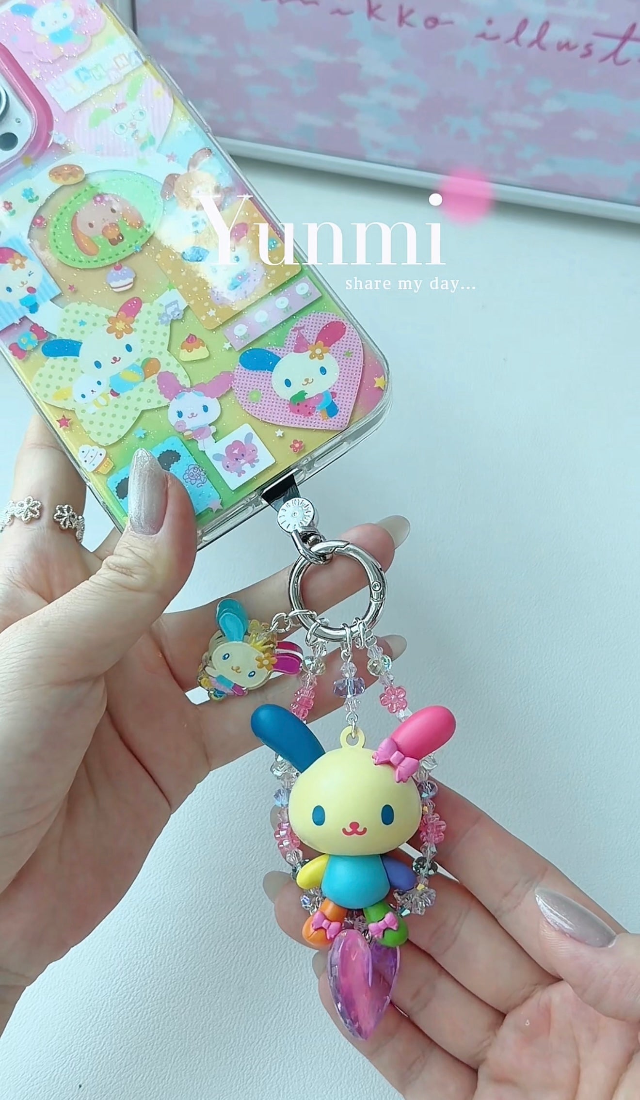 Usahana Phone Charm – Japan Original Kawaii Accessory