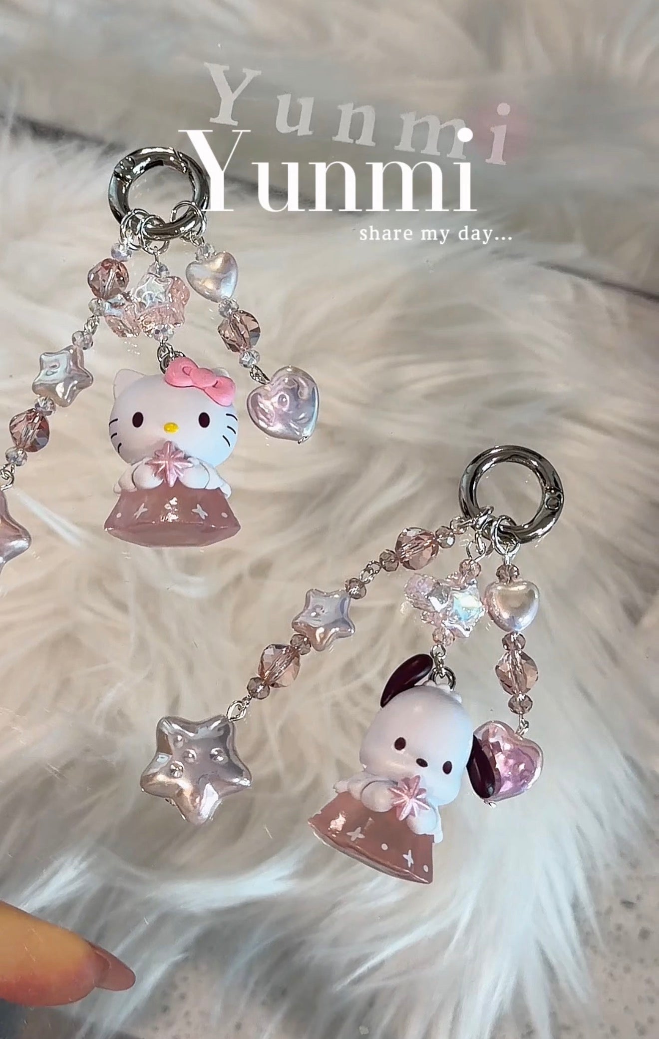 Pink Angel Wish Phone Charm – Dreamy & Divine
