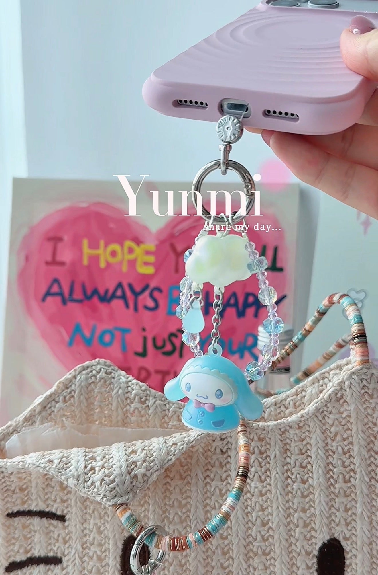 Rainy Day Magic – Sanri* Raincoat Phone Charm Collection