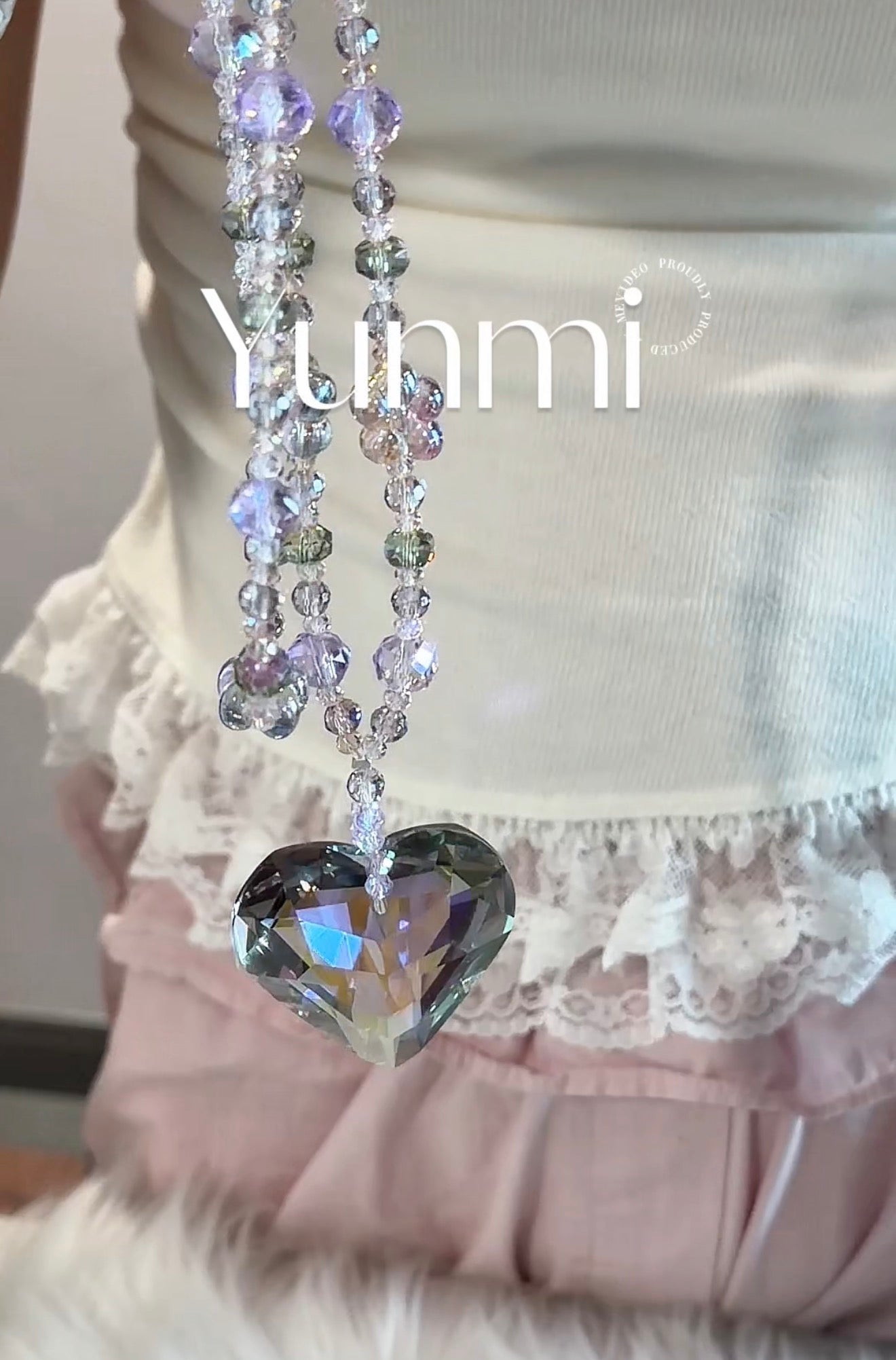Austrian 3D Crystal Heart Bag Charm – Extreme Sparkle, Original Design