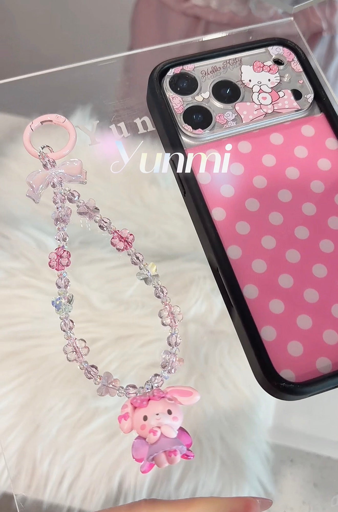 Sanri* Spring Butterfly Phone Charm – Dreamy Wings, Original Design