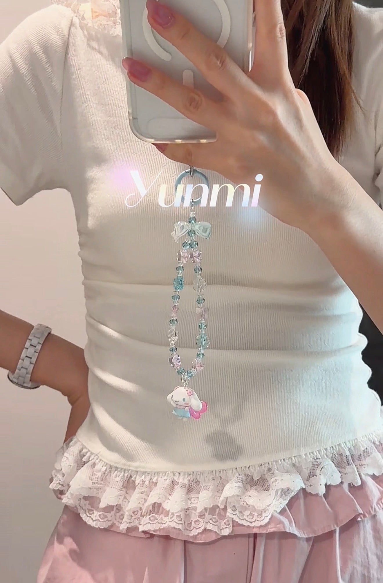 Sanri* Spring Butterfly Phone Charm – Dreamy Wings, Original Design