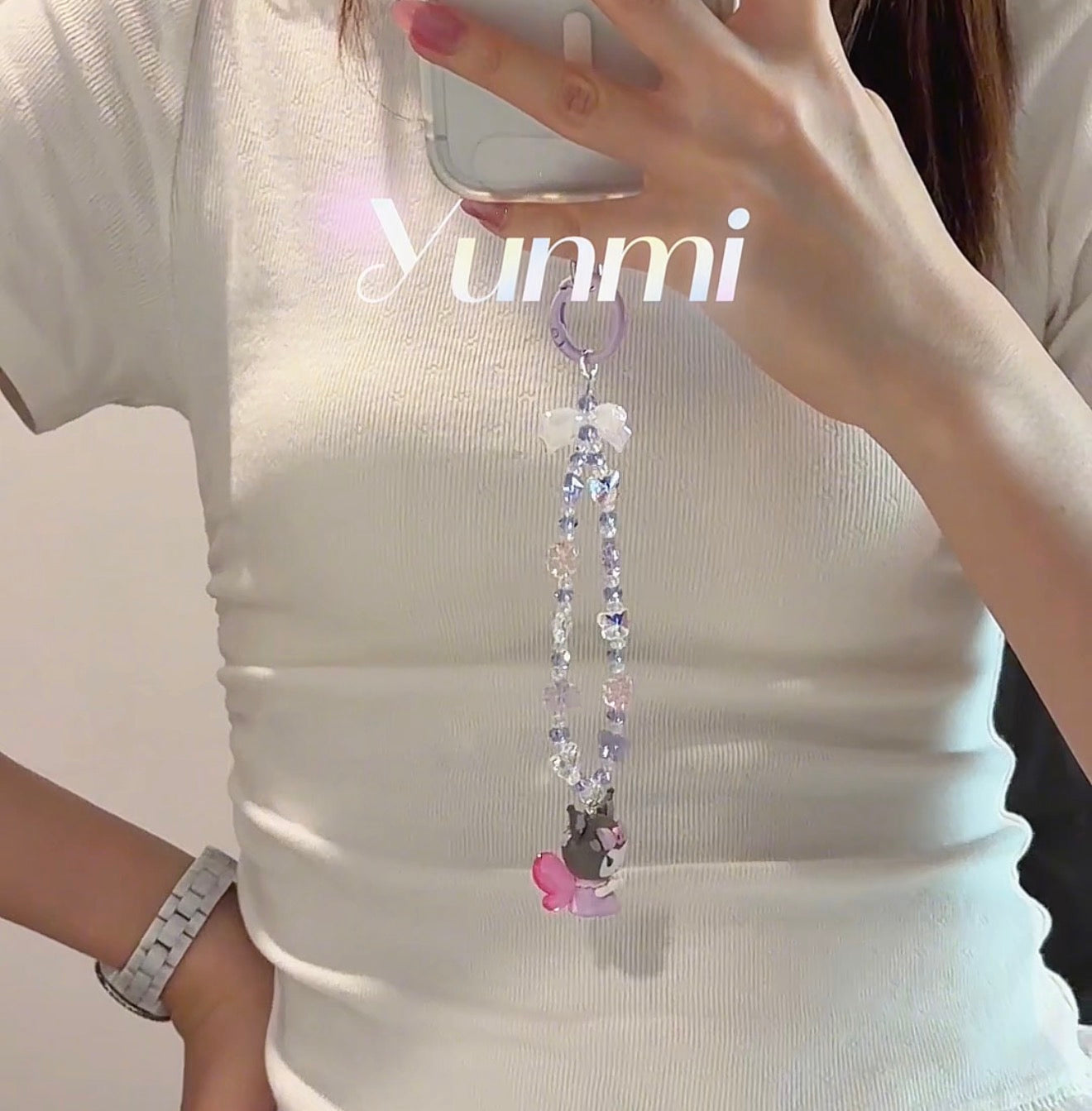 Sanri* Spring Butterfly Phone Charm – Dreamy Wings, Original Design