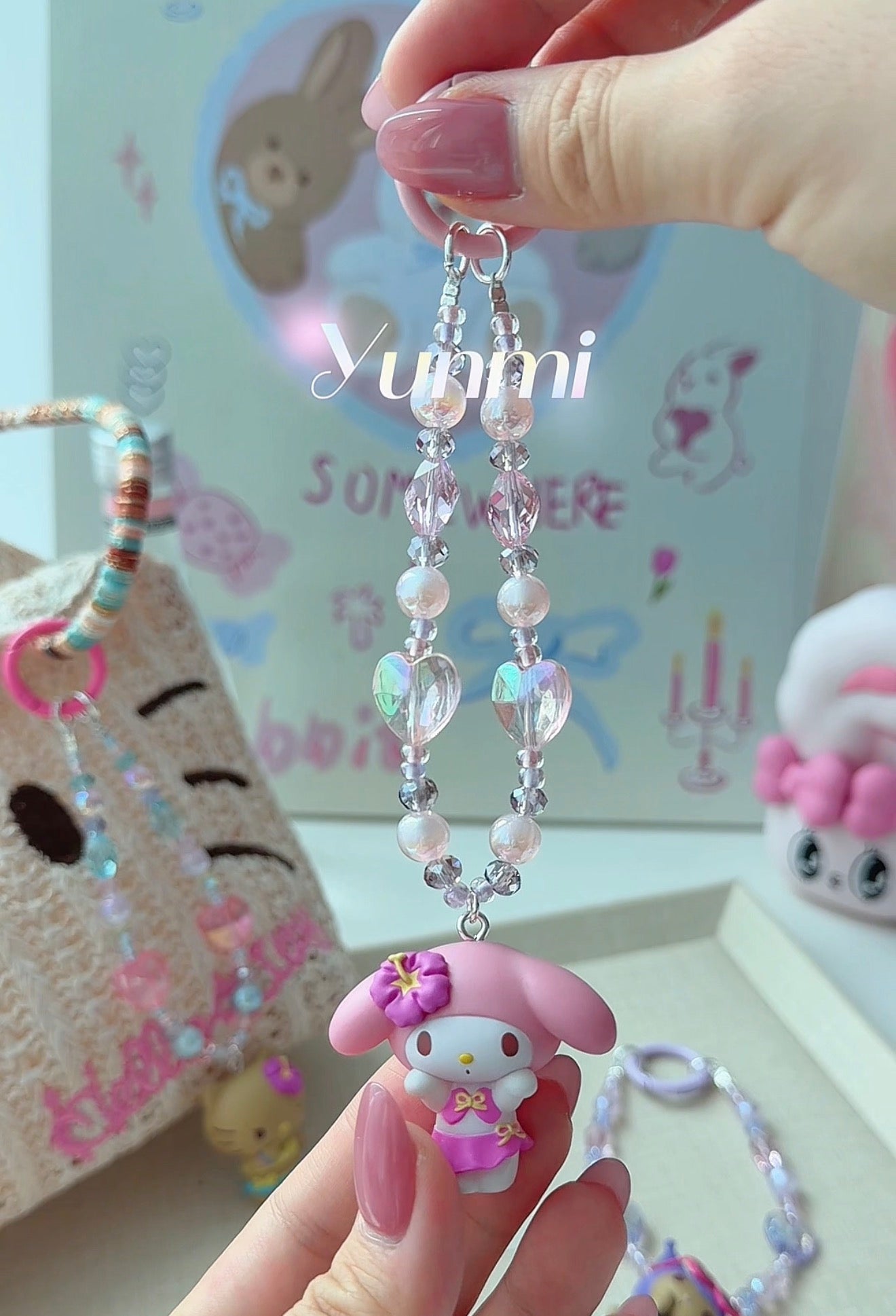 Tanned Sanri* Hawaiian Phone Charm – Sun-Kissed & Original Design