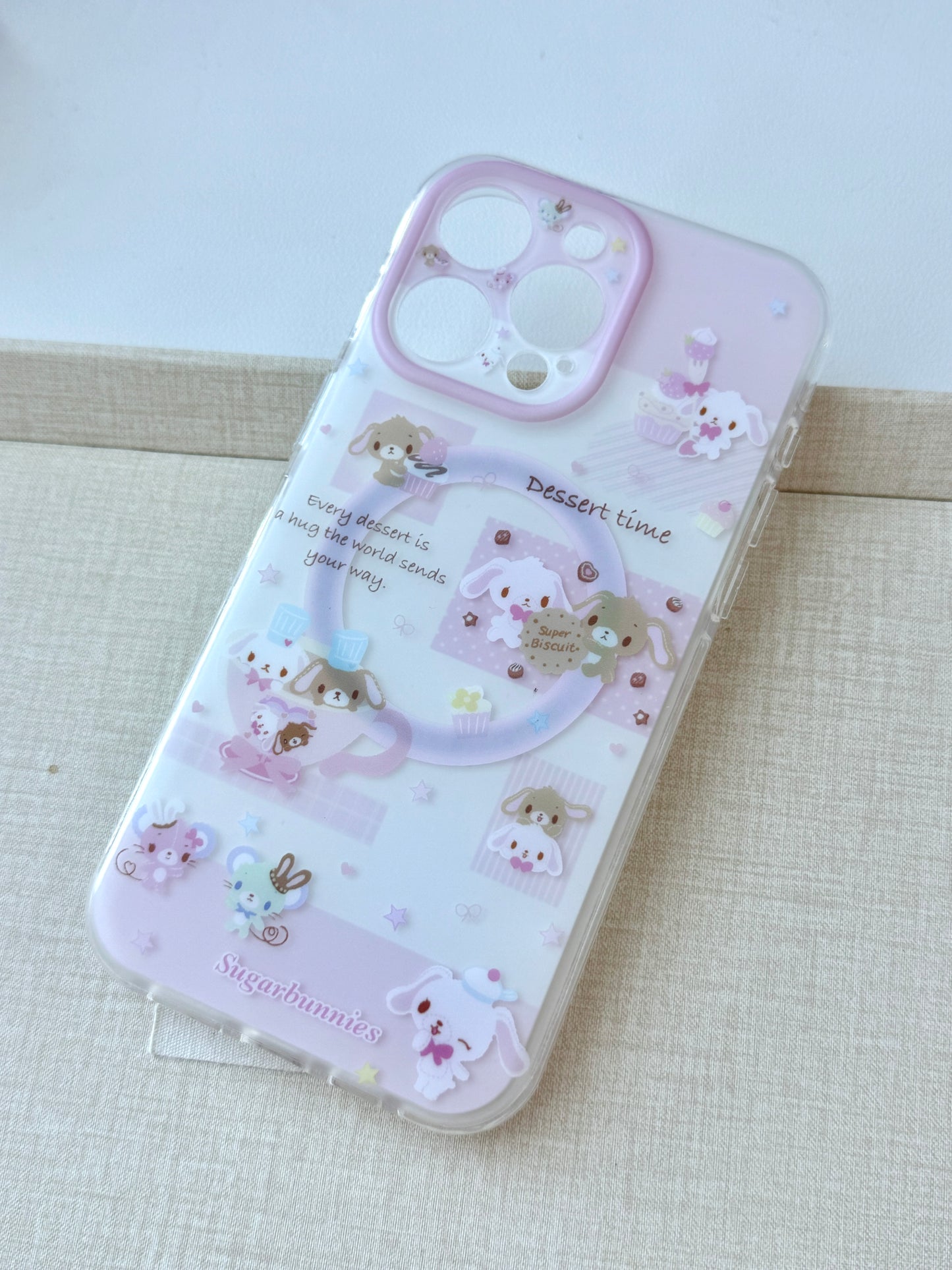 Cute Phone Case + Magnetic Stand Set – Kawaii Protection, Hands‑Free Convenience