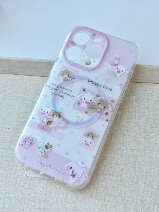 Cute Phone Case + Magnetic Stand Set – Kawaii Protection, Hands‑Free Convenience