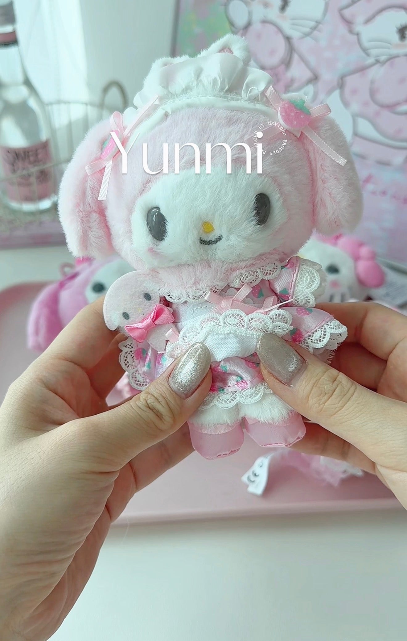 Sanrio Plush Bag Charm – Soft, Cute & Ready for Adventure