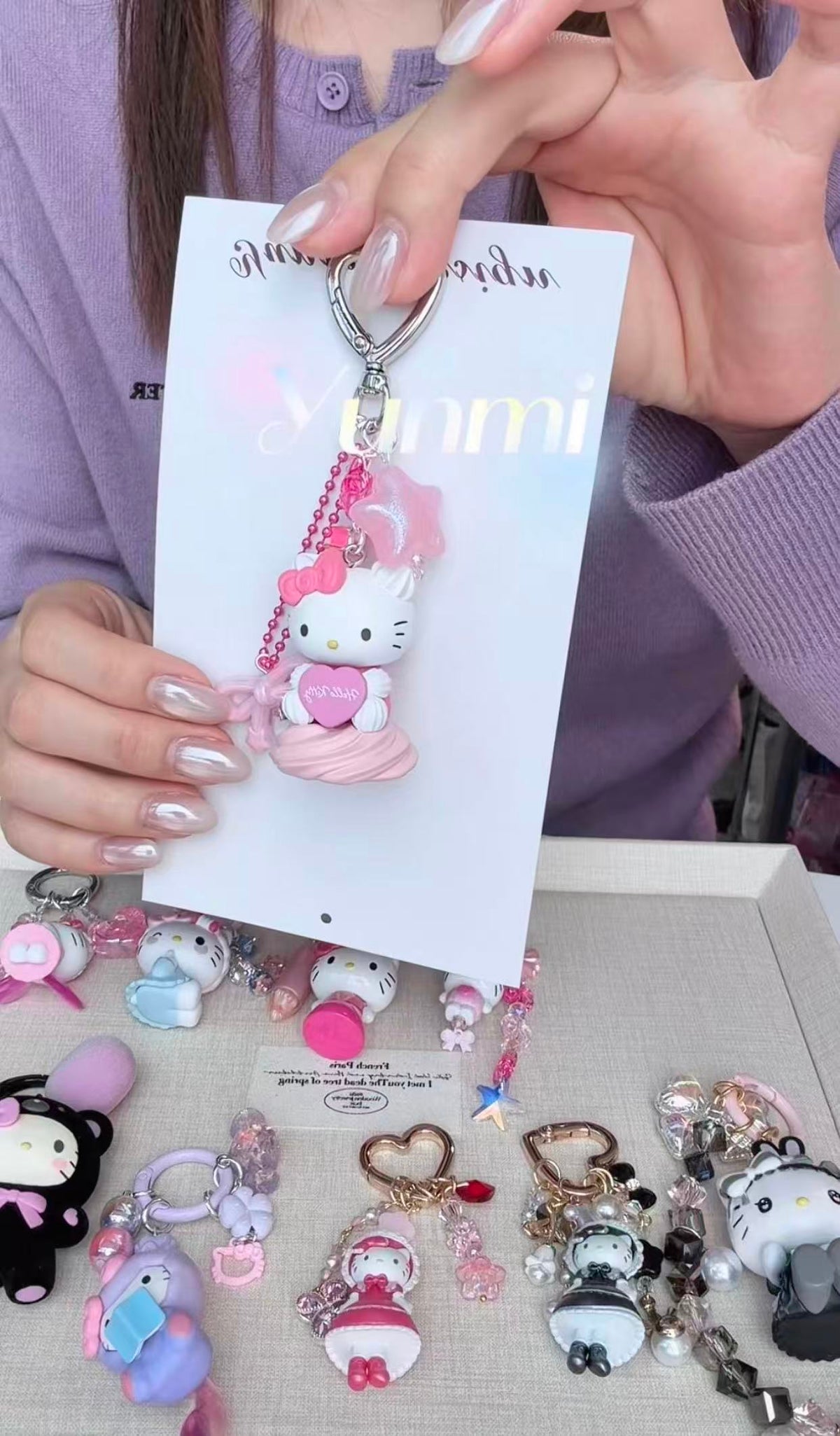 Sanrio Cream Series Phone Strap – Cute Cream-Seat Mascot, Phone-Ready