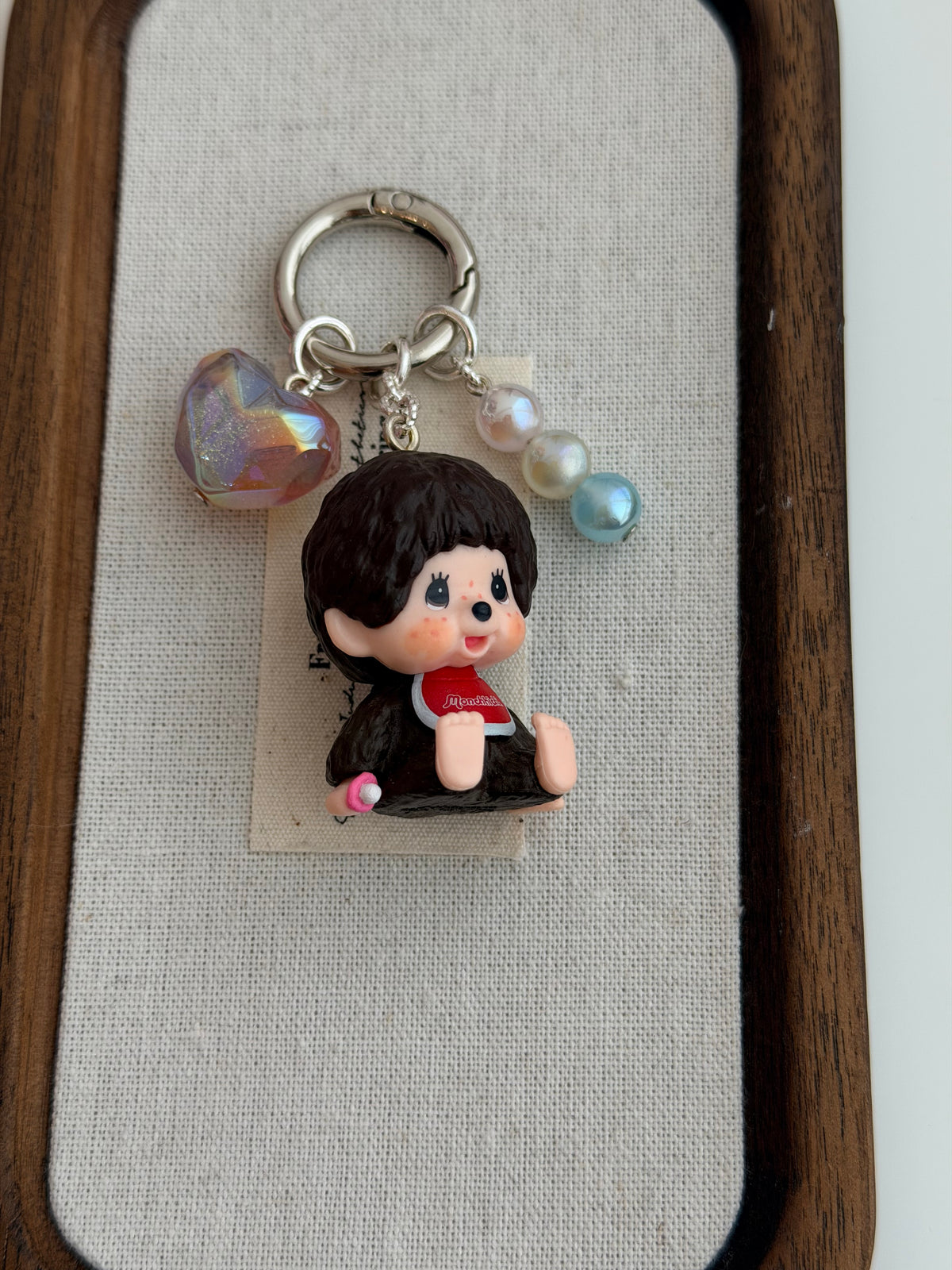 （Only one ）Monchhichi Original Phone Charm– Original Handcrafted, One Piece Only