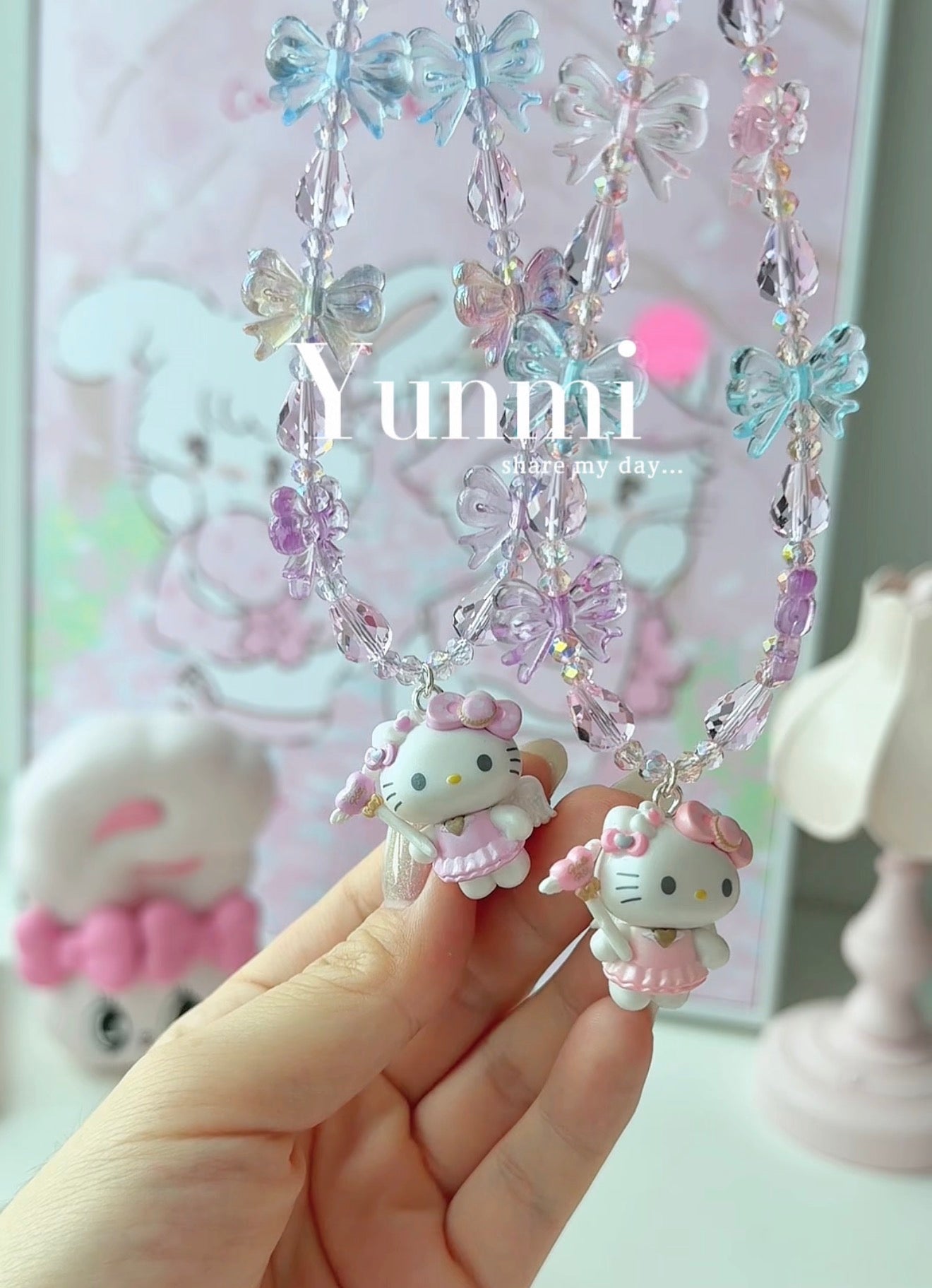 Pearlescent HK Phone Charm – Minibean, Original Design