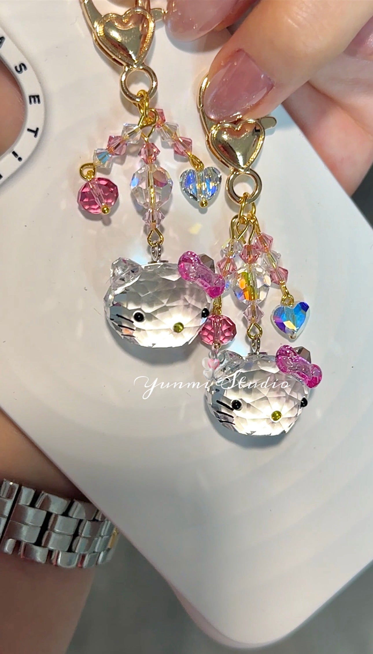 【Yunmi】crystal keyring