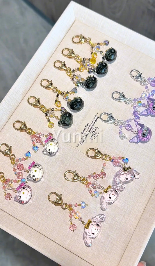 【Yunmi】crystal keyring