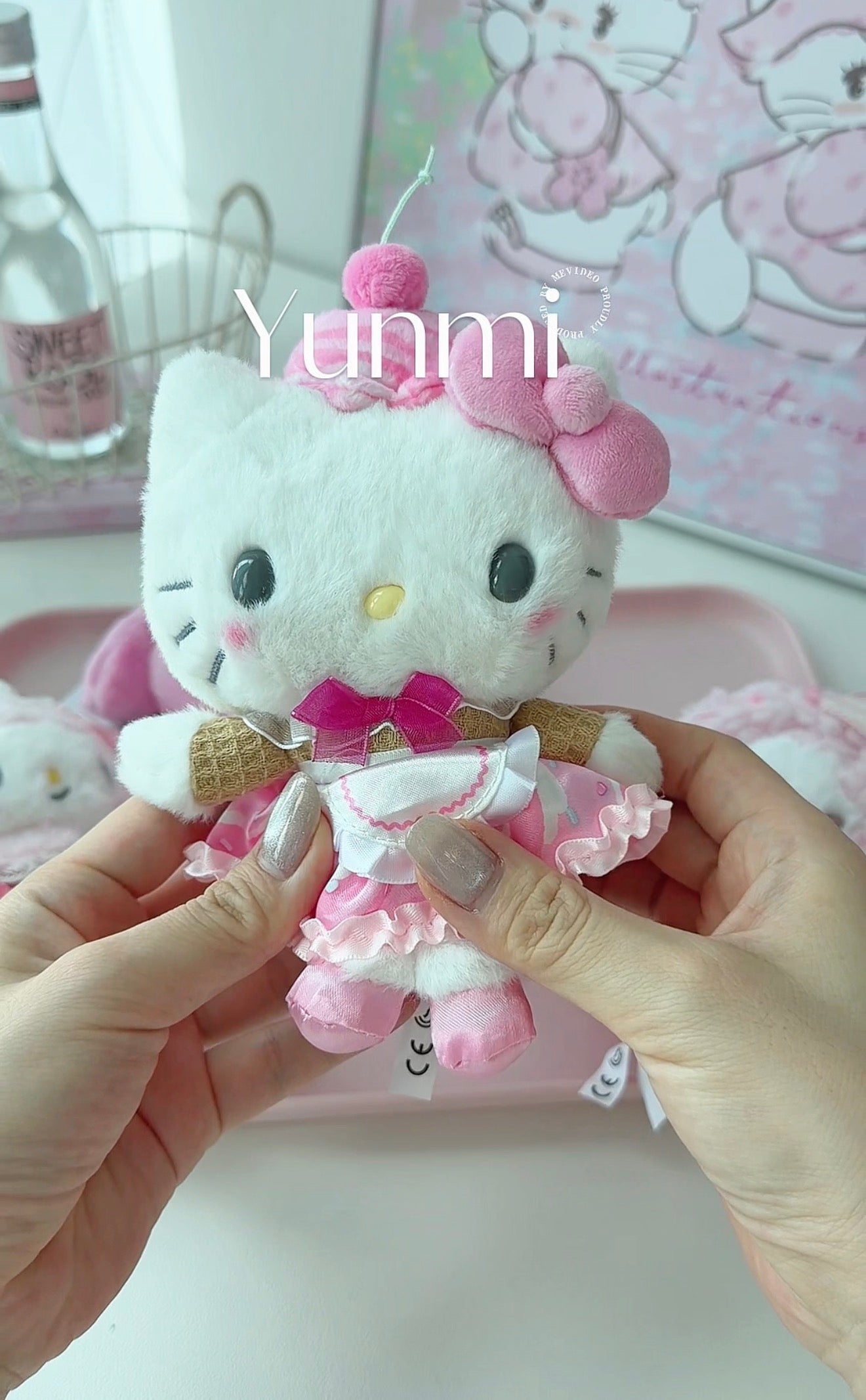 Sanrio Cake Plush Charm – Sweetness You Can Carry