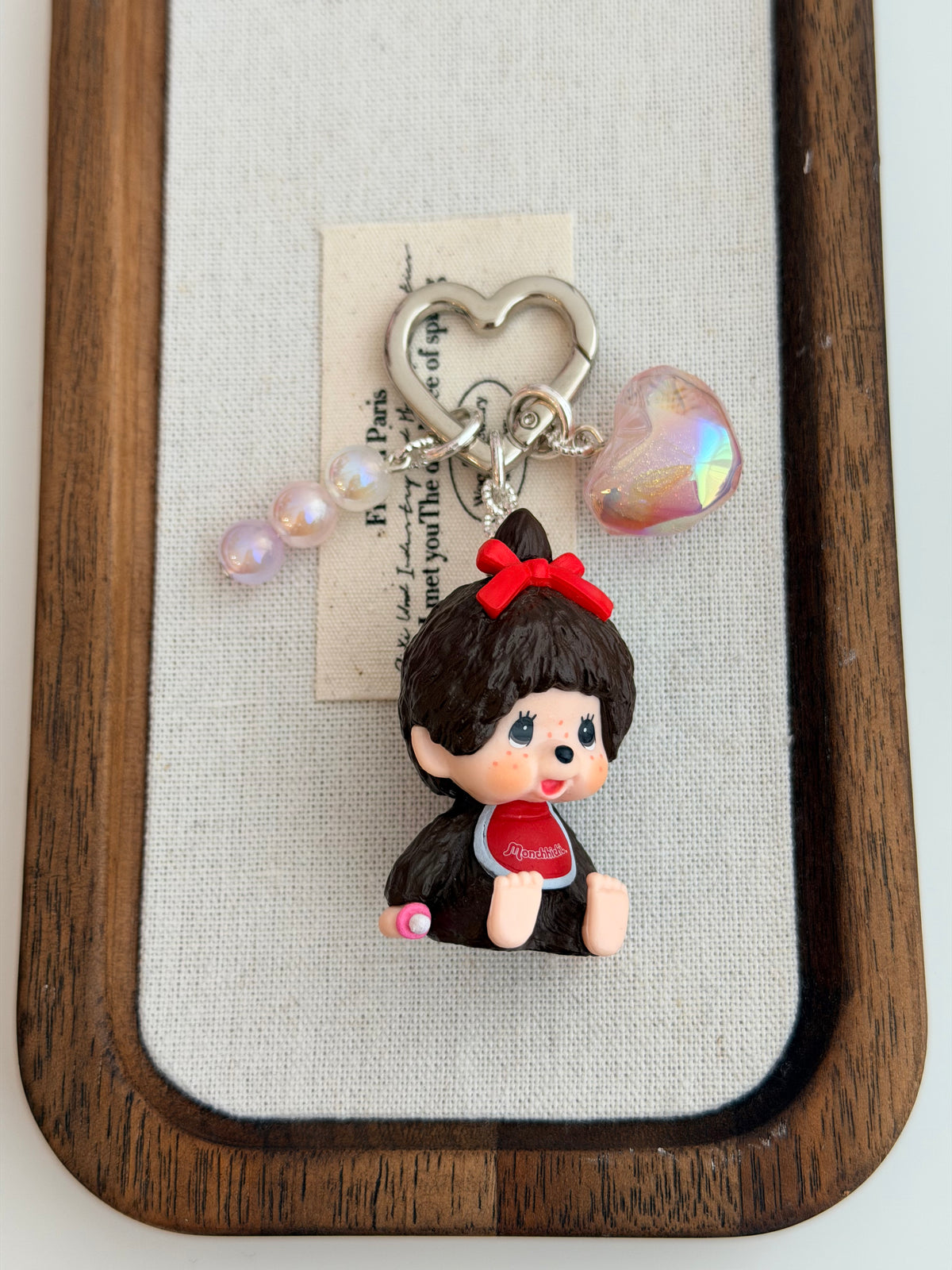 （Only one ）Monchhichi Original Phone Charm– Original Handcrafted, One Piece Only