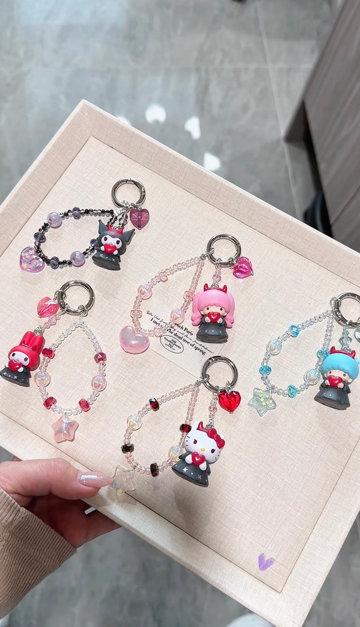 Sanrio Magician Original Keychain – Wizard-Themed Charm, Handcrafted Chain