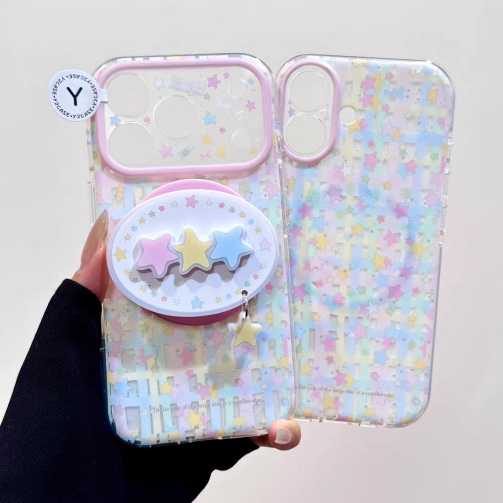 Rainbow MagSafe Case & Stand Bundle – Cute Protection, Perfect Viewing Angle