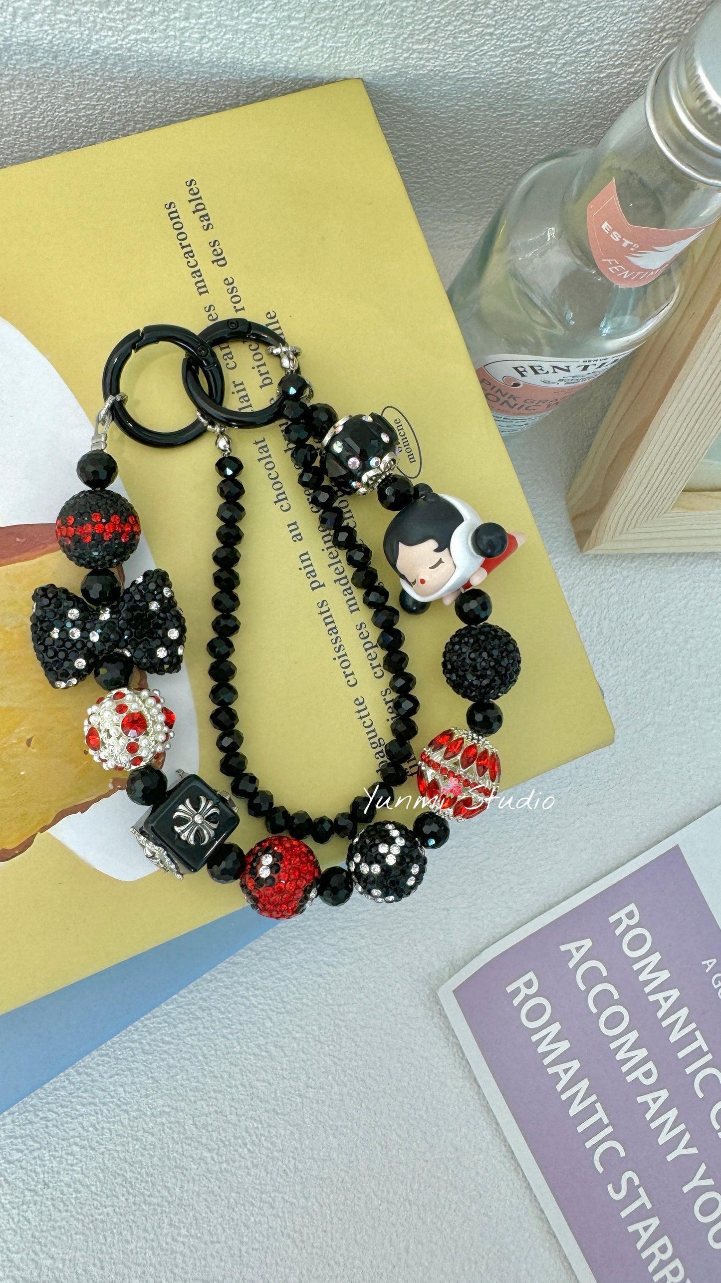 [Yunmi DIY]mobile phone strap,bag charm