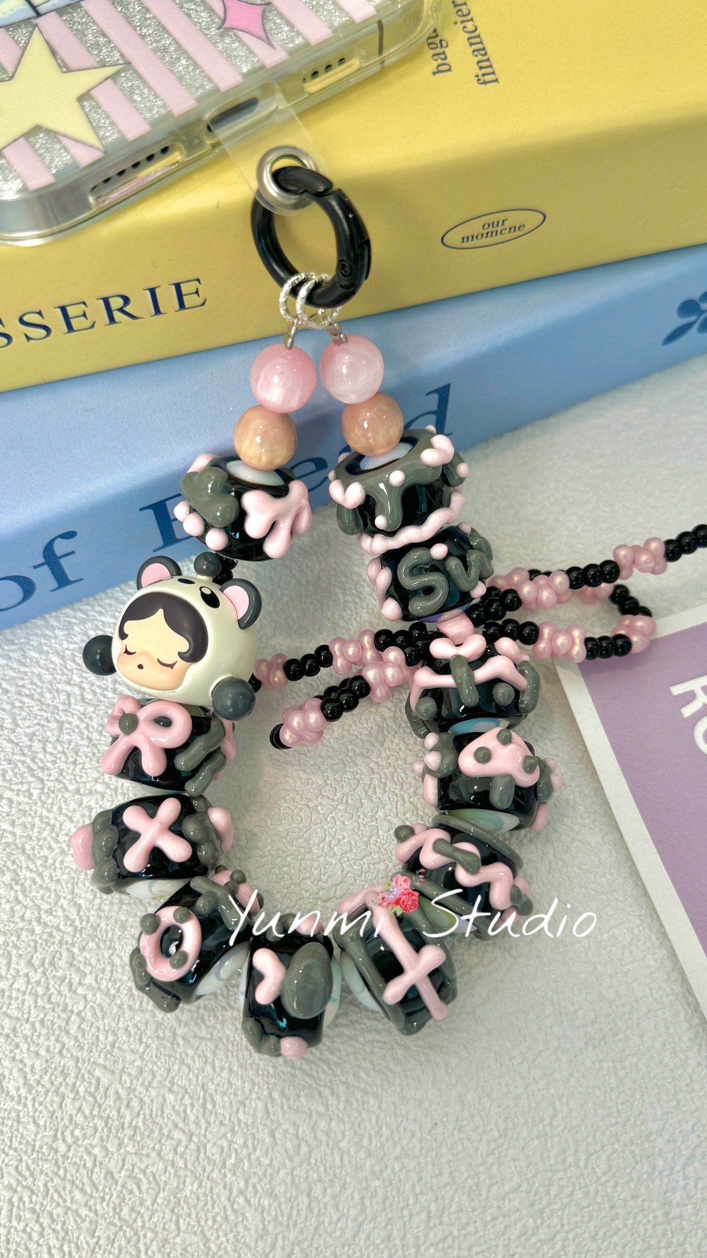 [Yunmi DIY]mobile phone strap,bag charm